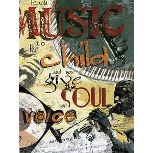  Julie Ueland 30W by 40H  Give the Soul a Voice CANVAS 