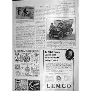  1906 HUMBER MOTOR CAR SKI SPORT MOTORCYCLE LEMCO