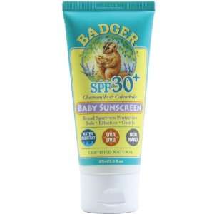  Badger SPF 30+ Natural Zinc Oxide Baby Sunscreen Health 