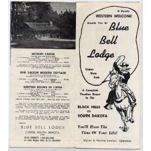  Blue Bell Lodge in the Black Hills of South Dakota 1960s 