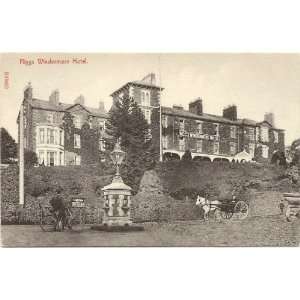 1910 Vintage Postcard Riggs Windermere Hotel   Windermere England UK