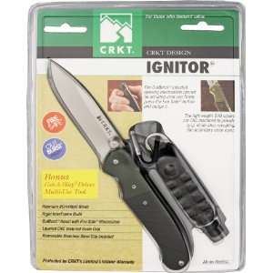  CRKT Ignitor Knife and Get   a   Way Driver Set Sports 