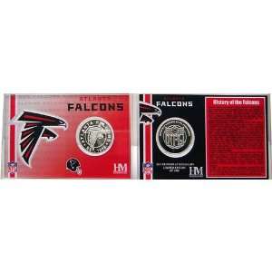  BSS   Atlanta Falcons Nfl Team History Coin Card 