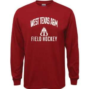  West Texas A&M Buffaloes Cardinal Red Youth Field Hockey 