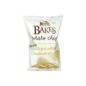  Kettle Foods Baked Potato Chips Aged White Cheddar    4 oz 