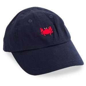  Dolly Hosiery Mills, Inc. Navy Ball Cap with Crab Applique (Toddler