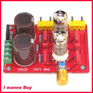 HIFI stereo audio amplifier 6N3 Tube PRE AMP Buffer  