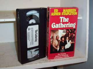 The Gathering (1977) vhs Ed Asner Maureen Stapleton  