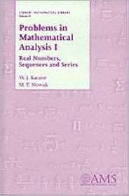 Problems in Mathematical Analysis I Real Numbers, Sequences and 