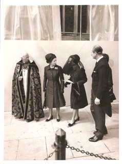 QUEEN ELIZABETH II & DUCHESS OF WINDSOR Memorial 1972  