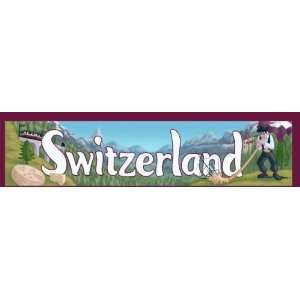  Switzerland Travel Topper Arts, Crafts & Sewing