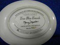 FRANKLIN MINT plate True Blue Friends Nancy Matthews  