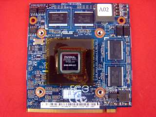 Asus MXM II VGA CARD MN9650M GT G96 650 C1 DDR2 1GB  