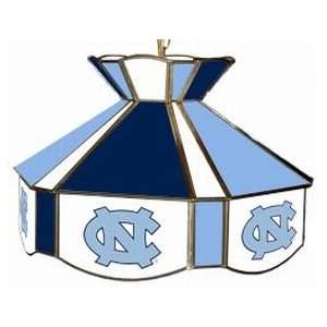  UNC Tar Heels Stained Glass Swag Light