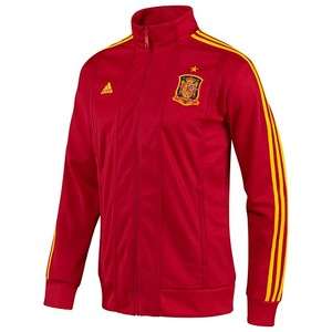   ESPANA EURO 2012 Red Soccer Football Track Top Anthem Jacket  