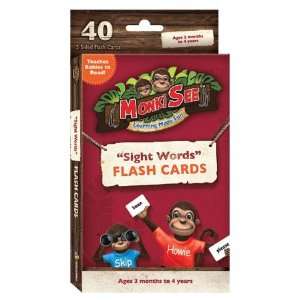  MonkiSee Sight Words Flash Cards Toys & Games