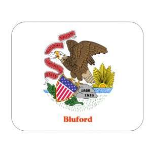  US State Flag   Bluford, Illinois (IL) Mouse Pad 