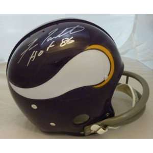  NEW Fran Tarkenton SIGNED F/S Proline RK VIKINGS Helmet 