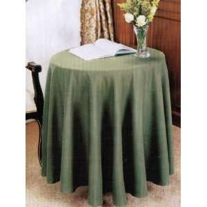   Concord, Color Green Fabric Tablecloth 70 Round