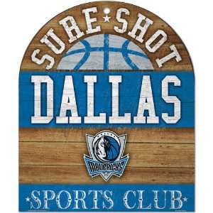  Wincraft Dallas Mavericks Sports Club Wood Sign Sports 
