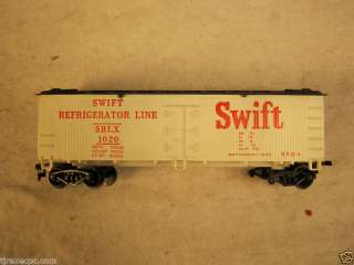 HO TRAIN REFRIGERATOR BOX CAR SWIFT VINTAGE  