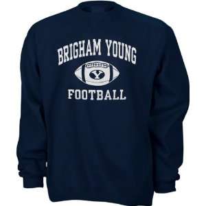 BYU Cougars Perennial Football Crewneck Sweatshirt Sports 