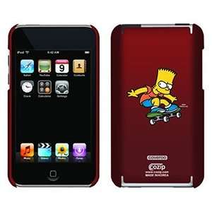 Skateboarding Bart Simpson on iPod Touch 2G 3G CoZip Case 