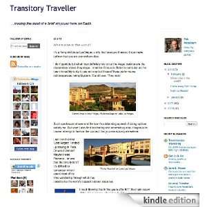  Transitory Traveller Kindle Store Rob Woodburn