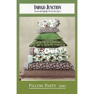  Pillow Party Pattern Arts, Crafts & Sewing