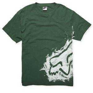  Fox Racing Youth Scribble T Shirt   Youth Large/Green 