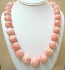 10mm Mother of Pearl Pink Coral Aventurine Necklace 24 items in Hawaii 