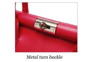 Red DUDU Italy Brand Genuine Cow Leather Bag Tote Womens Handbag 