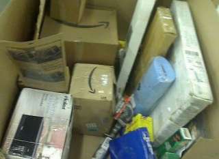 PALLET OF MISC ITEMS INCLUDING AUTO SUPPLIES, MICROWAVE, HOUSEHOLD 