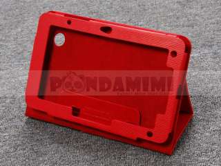 Leather Case Cover w/Stand For HTC Flyer P510e P510 R  