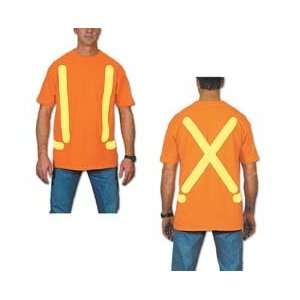 Traffic T shirt, North Safety Products   Size Large   Model Tv35ts/l 
