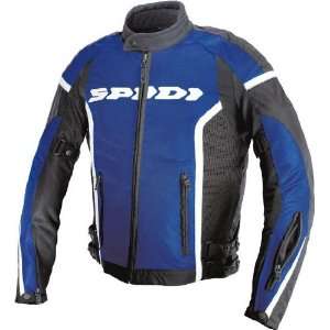  Spidi Sport S.R.L. Net GP Mesh Jacket , Color Black/Blue 