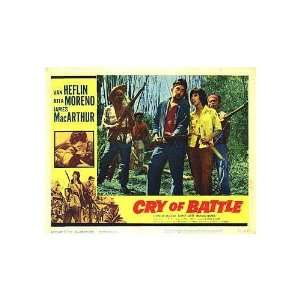  Cry of Battle Original Movie Poster, 14 x 11 (1963 