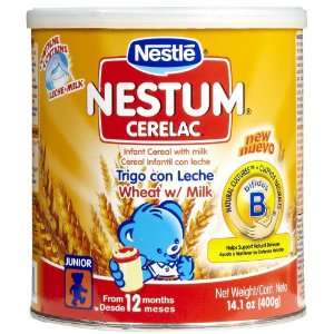 Nestum Cerelac Probiotics   Infant Wheat Cereal w/ Milk 14.1 oz 