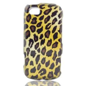   Phone Shell for LG GS505 Sentio (Leopard   Yellow) Cell Phones