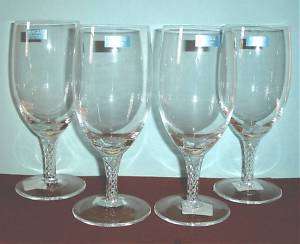 Waterford Marquis Ava Iced Beverage Glasses Set of 4 New  