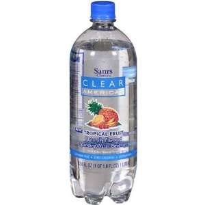 Clear Choice Tropical Fruit Sparkling Water 4 ct   6 Pack
