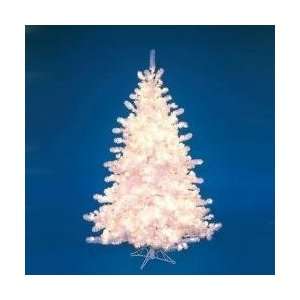   Pre Lit Majestic White Christmas Tree   Clear Lights