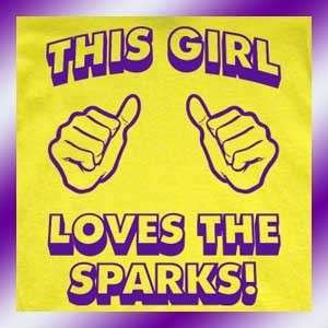 LA Sparks T Shirt WOMENS los angeles new funny girl tee  