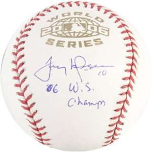  Tony La Russa Autographed Baseball  Details St. Louis 