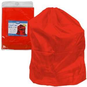  Heavy Duty Jumbo Sized Nylon Laundry Bag   RED Health 