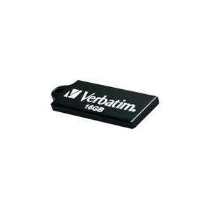  Verbatim TUFF N TINY 16GB USB 2.0 Flash Drive (Black 