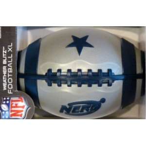  Nerf Sport NFL Weatherblitz XL Football   Cowboys Toys 