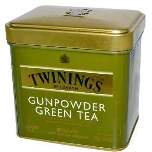   Green Tea  3.53 oz. Loose Tea Tin  Grocery & Gourmet Food
