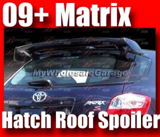 09 10 Toyota Matrix AIT Rear Hatch Roof Spoiler Wing  