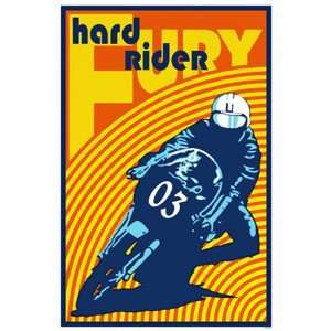  Hard Rider Poster